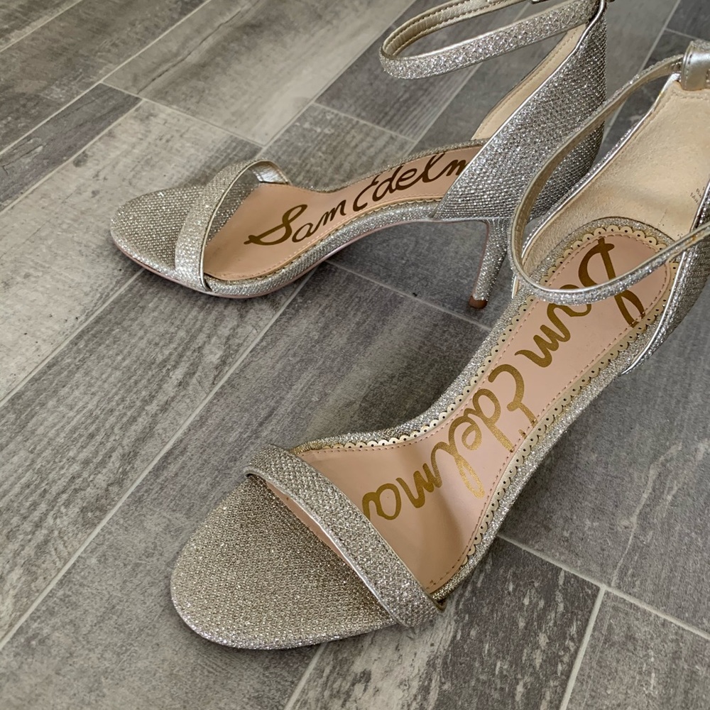 Sam Edelman strapped glittery sandal